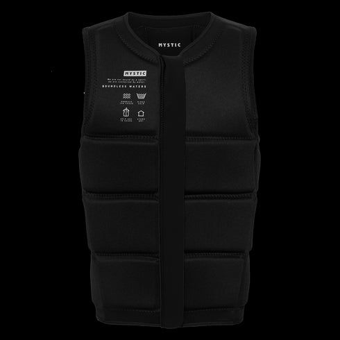 Star Impact Vest Fzip Wake - Black